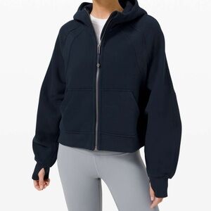 Lululemon Scuba Full Zip Oversized True Navy